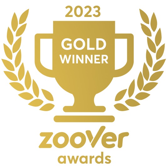 Zoover Award Gold 2023 klein