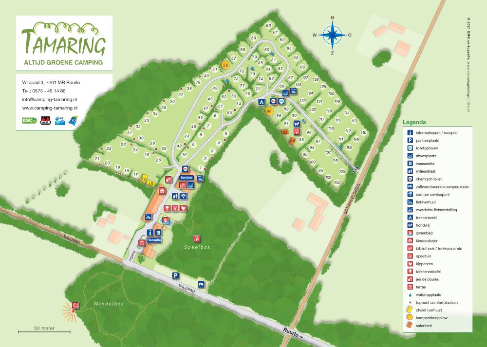 plattegrond tamaring